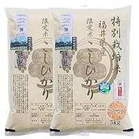 おまけ付き　コシヒカリ　福井県産　特別栽培米　10kg 5kg ×2 単一米 おまけ付き コシヒカリ 福井県産 特別栽培米 10kg 5kg ×2 単一米